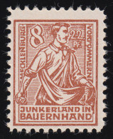 24b Bodenreform Mit Plattenfehler XII, Postfrisch ** Geprüft Kramp BPP - Mint