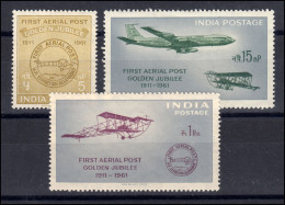 Indien 320-322 Flugpost / Luftpost, Satz ** Postfrisch / MNH - Autres & Non Classés