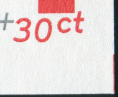 Markenheftchen 30 Rotes Kreuz 1983 Mit PB 29, Schnittmarkierung Rechts Unten ** - Libretti