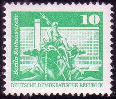 1868 Aufbau In Der DDR Kleinformat 10 Pf ** - Ongebruikt