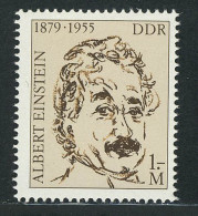 2402 Albert Einstein 1 M Aus Block 54 ** - Ungebraucht