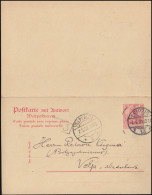 Postkarte P 68Y Germania 10710 P. Ohne Wz. LEIPZIG 13r 6.5.1909 Nach VELP 7.5.09 - Sonstige & Ohne Zuordnung