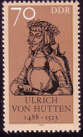 3167 Ulrich Von Hutten Aus Block 93 ** - Unused Stamps