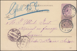 Postkarte P 18I Ziffer DV 1287 Mit Zusatzfr. ZABERN (ELS) 9.3.88 In Die Schweiz  - Sonstige & Ohne Zuordnung