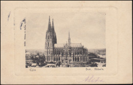 Ansichtskarte Köln / Cöln Dom Südseite, 5.8.1905 Nach Oosthuizen / Holland - Other & Unclassified