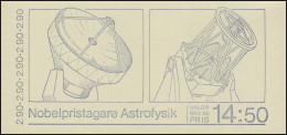 Markenheftchen 127 Nobelpreisträger Für Astrophysik, ** - Zonder Classificatie