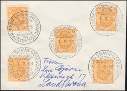 Schweden Schiffspost 1956 Von Frederikshavn-Göteborg Mit Prinsessan Margaretha - Sonstige & Ohne Zuordnung