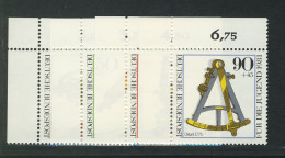 1090-1093 Jugend Optische Instrumente 1981, Ecke O.l. Satz ** - Unused Stamps