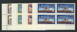 1005-1008 Jugend Luftfahrt 1979, E-Vbl U.l. Satz ** - Unused Stamps