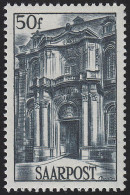Saarland 251 Freimarke Wiederaufbau 50 Fr, ** - Unused Stamps