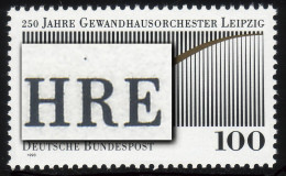 1654 Gewandhausorchester: Punkt über R Von JAHRE, ** - Variétés Et Curiosités