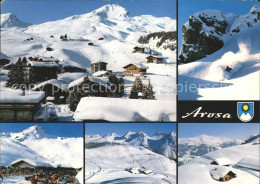 12366680 Arosa GR Skihaenge Weisshofn Tschuggen Carmennahuette  Arosa - Altri & Non Classificati