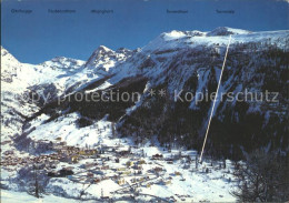 12365990 Leukerbad Gesamtansicht Torrentbahn Alpenpanorama Leukerbad - Altri & Non Classificati