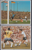 LIBERIA 1998 FOOTBALL WORLD CUP 2 S/SHEETS 2 SHEETLETS AND 6 STAMPS - 1998 – Frankrijk