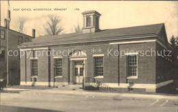 12364453 Vermont Post Office Woodstock - Other & Unclassified