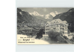 12363460 Wilderswil Hotel Und Pension Berghof Wilderswil - Sonstige & Ohne Zuordnung