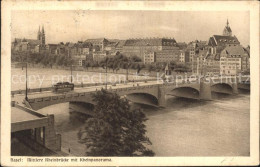 12363148 Basel BS Mittlere Rheinbruecke Rheinpanorama Basel BS - Altri & Non Classificati