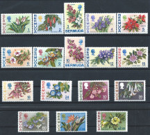 Bermudes N°243/59** (MNH) 1970 - Fleurs Divers - Bermuda