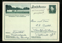 AK Darmstadt, Weltmeisterschaften Der Studenten 1930, Hochschulstadion, Teil Der Ankleideräume, Ganzsache  - Postkarten