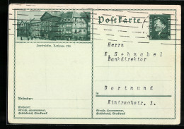 AK Zweibrücken, Das Rathaus Von 1780, Ganzsache  - Briefkaarten