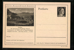 AK Dornbirn, Blick Auf Eine Bergstrasse, Ganzsache Lernt Deutschland Kennen  - Postcards