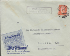 Landpost Wolgast Woldenberg Neumark Land Auf Brief WOLDENBERG 1932 - Brieven En Documenten