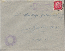 Landpost Klein... Sommerfeld Niederlausitz Auf Brief Sommerfeld 23.2.34 - Briefe U. Dokumente