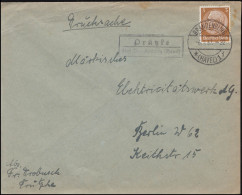 Landpost Prützke Bei Kloster Lehnin Brandenburg Havel, Brief BRANDENBURG 6.1.37 - Covers & Documents