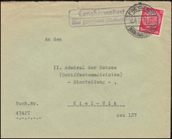 Landpost Langhermsdorf über Freystadt Niederschlesien 12.4.37 - Brieven En Documenten