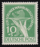 68 Währungsgeschädigte 10+5 Pf ** Geprüft - Unused Stamps