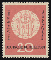 255x Aschaffenburg - Teilauflage Gelblich Getöntes Papier, Postfrisch ** - Unused Stamps