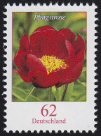 3114 Blume Pfingstrose 62 Cent Nassklebend, Postfrisch ** - Unused Stamps