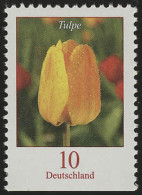 2484Du Blumen 10 C Tulpe, Unten Geschnitten, ** - Neufs