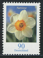 2506 Blumen 90 C Narzisse ** - Unused Stamps