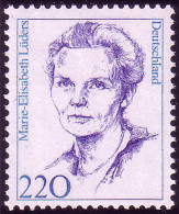 1940 Frauen 220 Pf Marie-Elisabeth Lüders ** - Nuevos