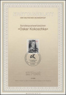 ETB 04/1986 Oskar Kokoschka, Dichter - 1981-1990