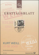 ETB 11/2000 Kurt Weill, Komponist - 1991-2000