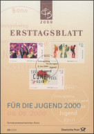 ETB 25+25a/2000 Jugend: EXPO, Afrika, Rucksacktourist - 1991-2000