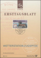 ETB 30/2000 Wetterstation, Zugspitze - 1991-2000