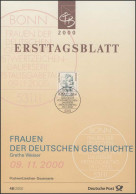 ETB 48/2000 Frauen 100 Pf/0,51 Euro Grethe Weiser - 1991-2000