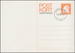 Schweden Postkarte P 95 Postkontor In Hamburg, Gestempelt - Postal Stationery