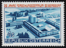 1673 25 Jahre Forschungszentrum Seibersdorf, 4 S, Postfrisch ** - Neufs