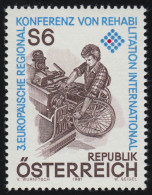 1667 Europäische Regionalkonferenz Rehabilitation, Rollstuhlfahrer, 6 S, ** - Ungebraucht