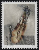 1655 Moderne Kunst In Österreich (VI), Mond Figur K. Brandstätter, 4 S, ** - Unused Stamps