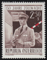 1656 150 Jahre Zollwache, Zollwachebeamter, 2.50 S, Postfrisch ** - Unused Stamps