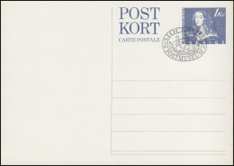 Schweden Postkarte P 99 Landnahme In Nordamerika 1976, FDC Stockholm 9.10.76 - Entiers Postaux