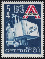 1633 Förderung Des österreichischen Exports, Gabelstapler, 4 S, Postfrisch **  - Neufs