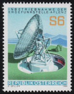 1644 Inbetriebnahme Der Erdefunkstelle Aflenz, Antenne 1 Erdfunkstelle, 6 S ** - Ongebruikt