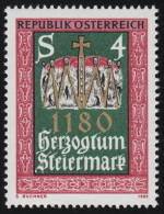 1648 800 Jahrestag D. Erhebung Steiermarks Zum Herzogtum, Herzogshut, 4 S, ** - Unused Stamps