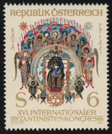 1683 Internationaler Kongress Für Byzantinistik, Trinitätsdarstellung 6 S, ** - Unused Stamps